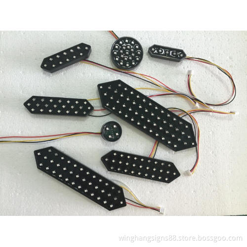 Multi color Led 7 segment